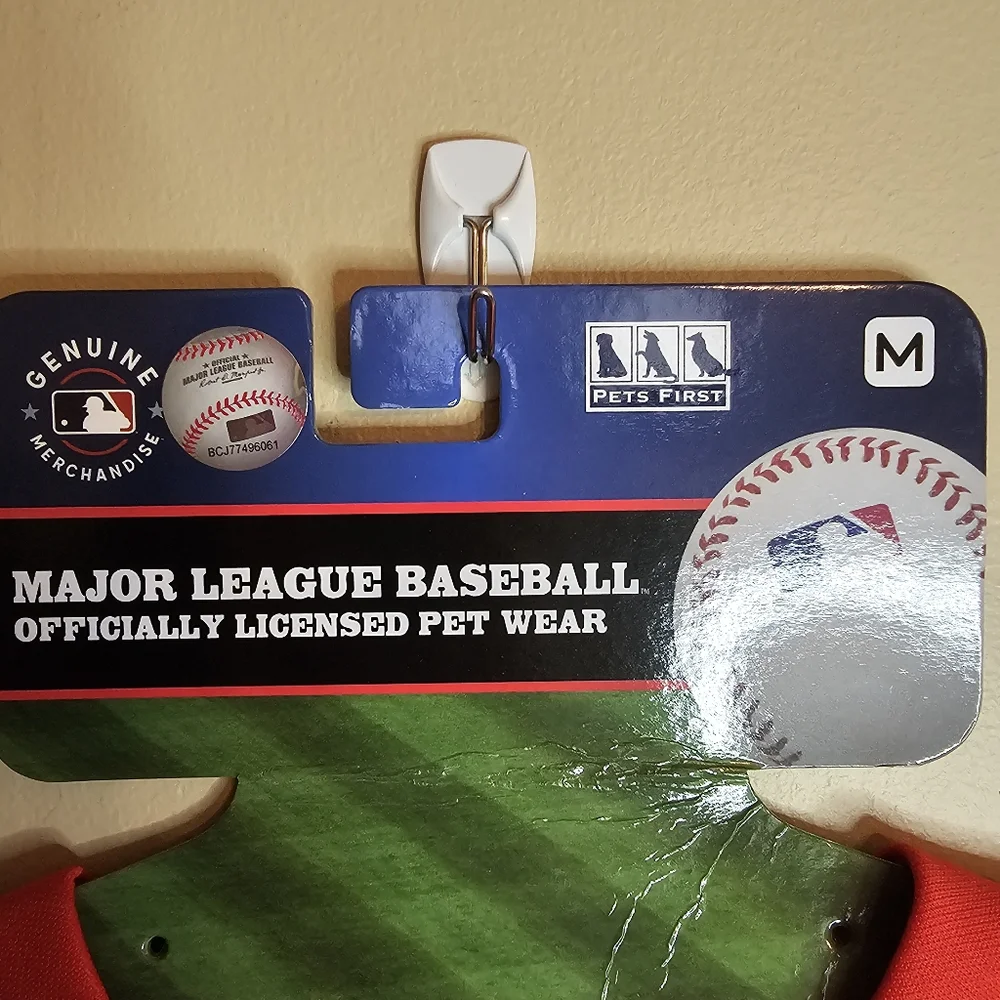 MLB Houston Texans Medium Dog Baseball Jersey